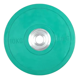 10KG PRO Olympic Rubber Bumper Weight Plate