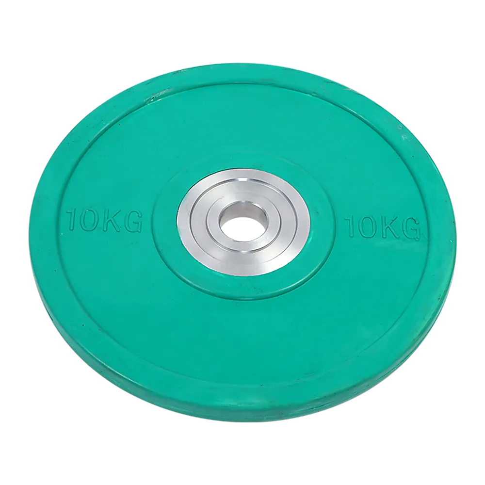 10KG PRO Olympic Rubber Bumper Weight Plate