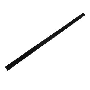 2.4m (8FT) Gymnastics Folding Balance Beam Black Synthetic Suede