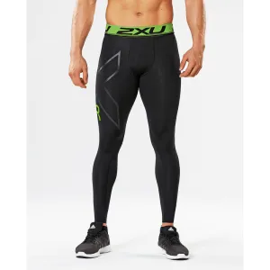 2XU Men's Refresh Recovery Tights - Black/Nero