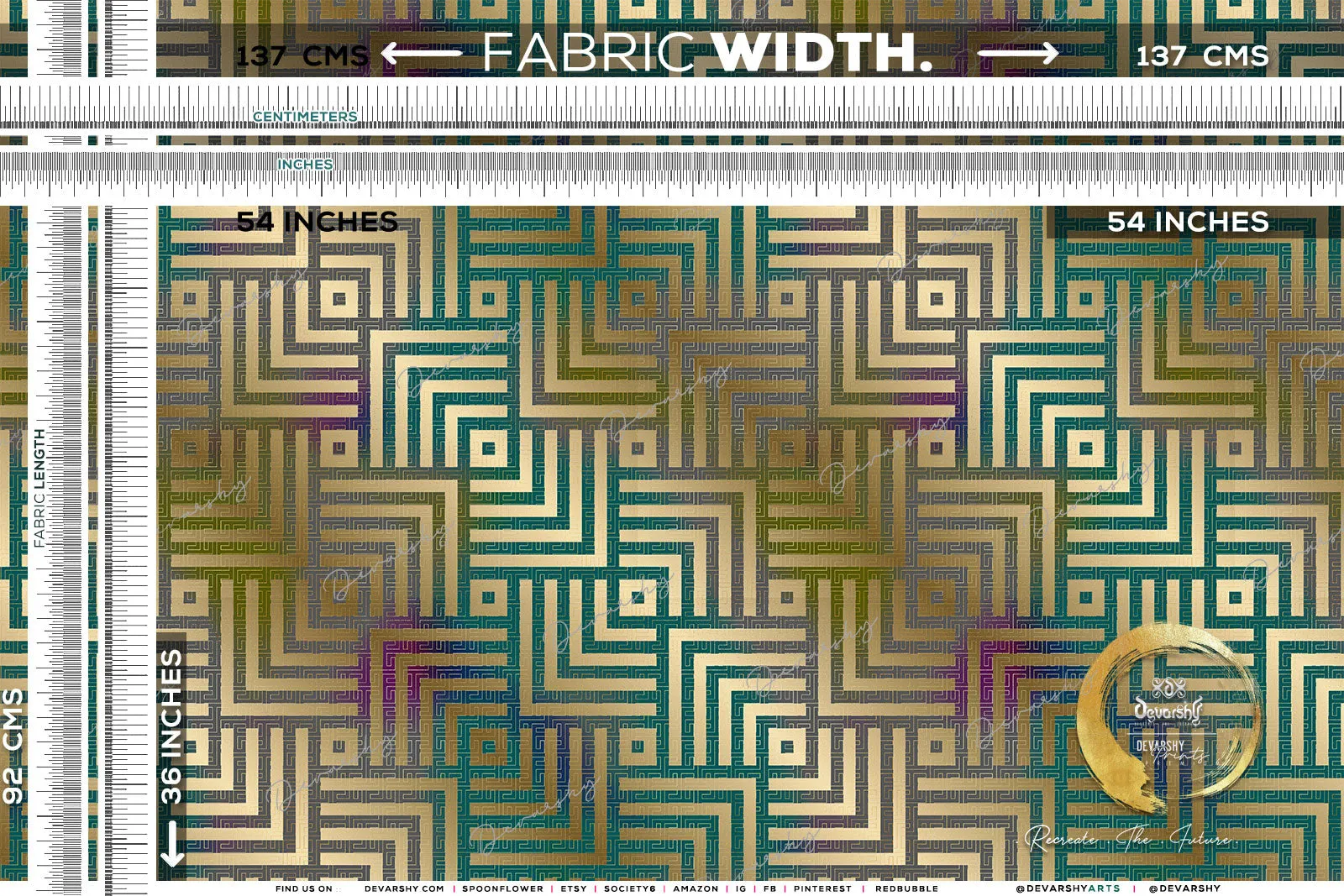 Abstract Square Upholstery Fabric 3meters 4 Colors & 12 Furnishing Fabrics Geometric Pattern Fabric By the Yard | D20097