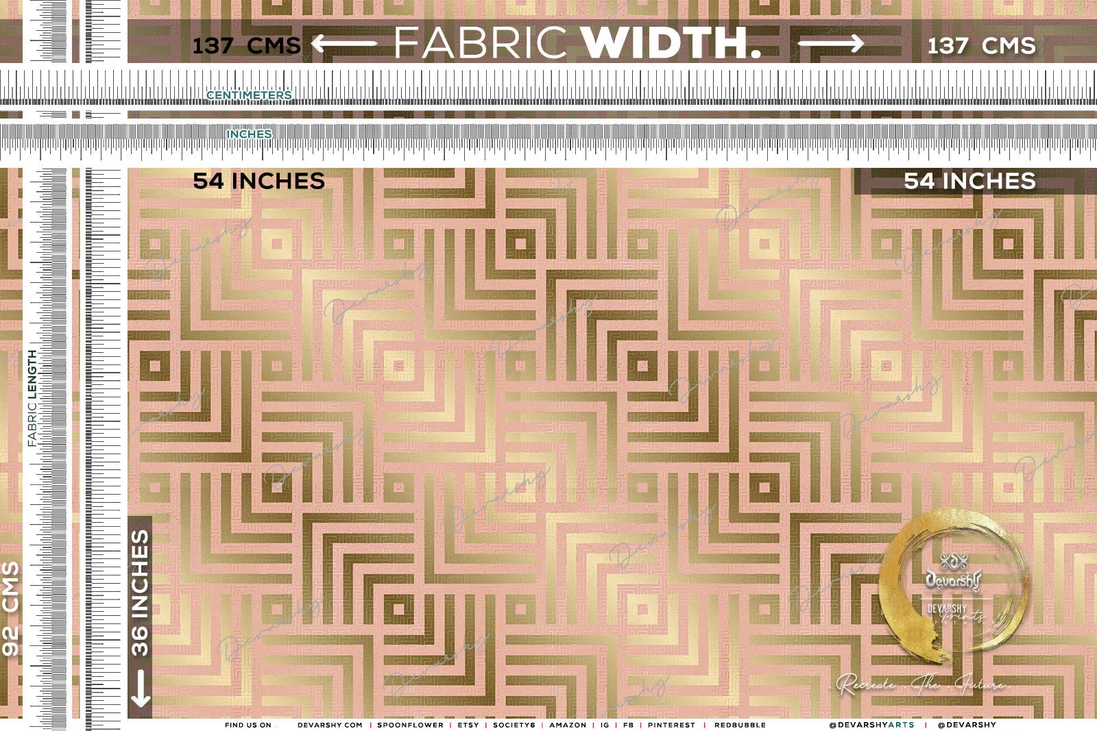 Abstract Square Upholstery Fabric 3meters 4 Colors & 12 Furnishing Fabrics Geometric Pattern Fabric By the Yard | D20097