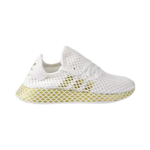 Adidas Deerupt Runner Womens Shoes Footwear White/Gold Metallic/Footwear White