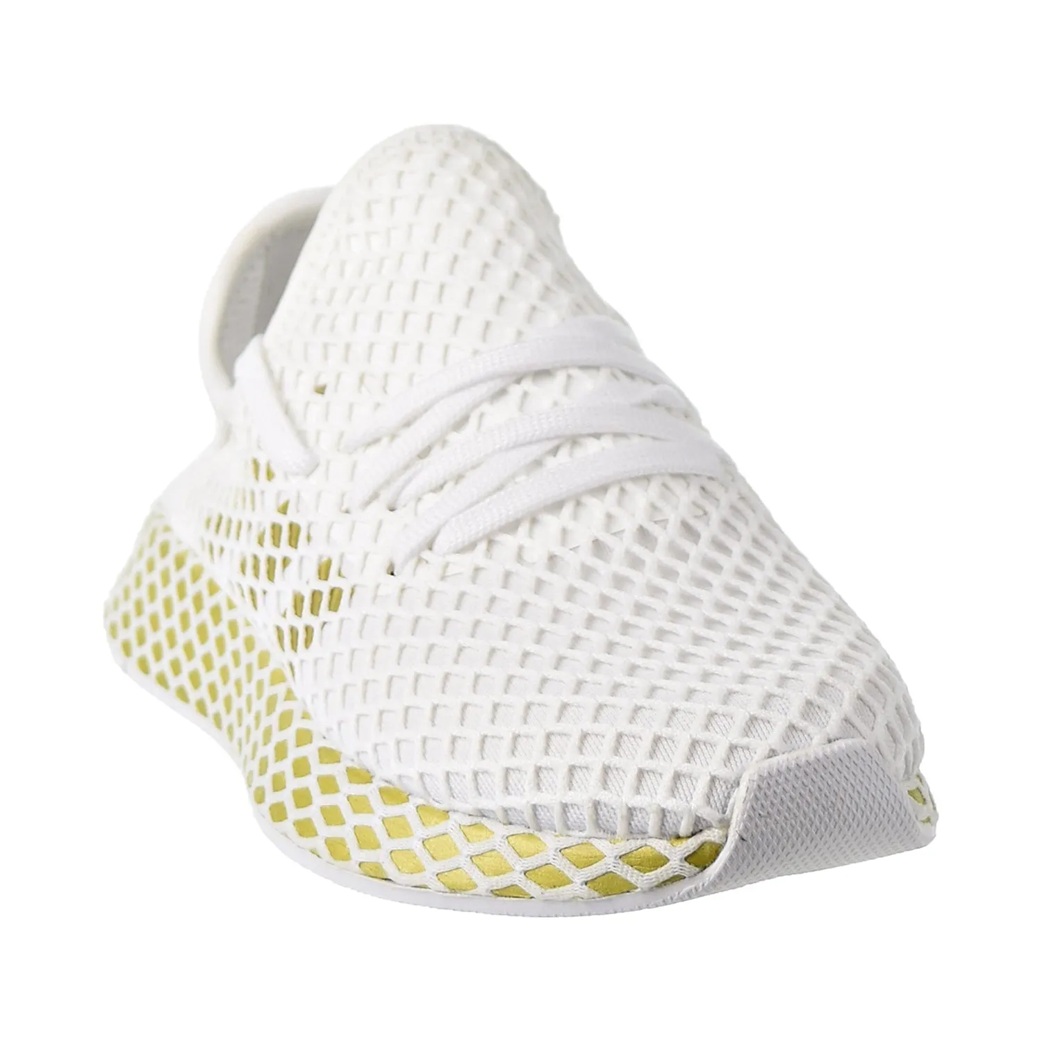 Adidas Deerupt Runner Womens Shoes Footwear White/Gold Metallic/Footwear White
