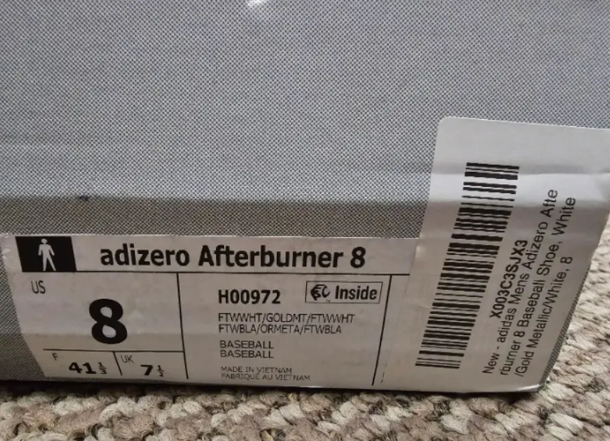 adidas Men's Adizero Afterburner 8 Nwv Sneaker