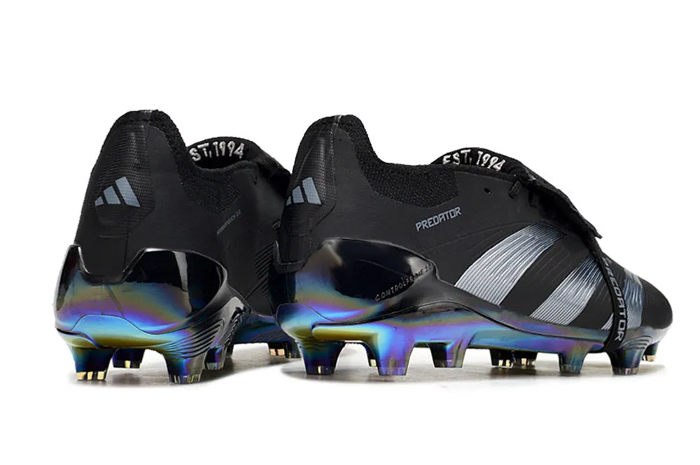 Adidas Predator Accuracy  Shoes - Midnight Black | Charcoal Gray - FREE SHIPPING WORLDWIDE