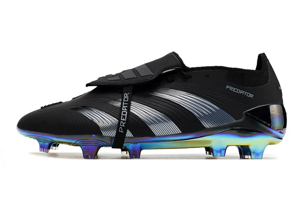 Adidas Predator Accuracy  Shoes - Midnight Black | Charcoal Gray - FREE SHIPPING WORLDWIDE