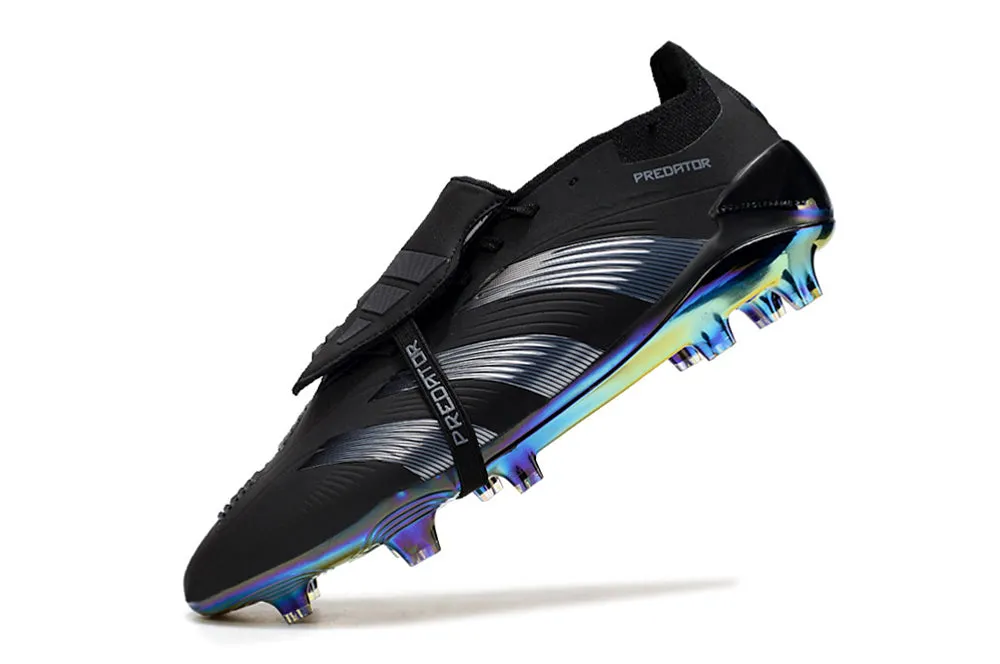 Adidas Predator Accuracy  Shoes - Midnight Black | Charcoal Gray - FREE SHIPPING WORLDWIDE