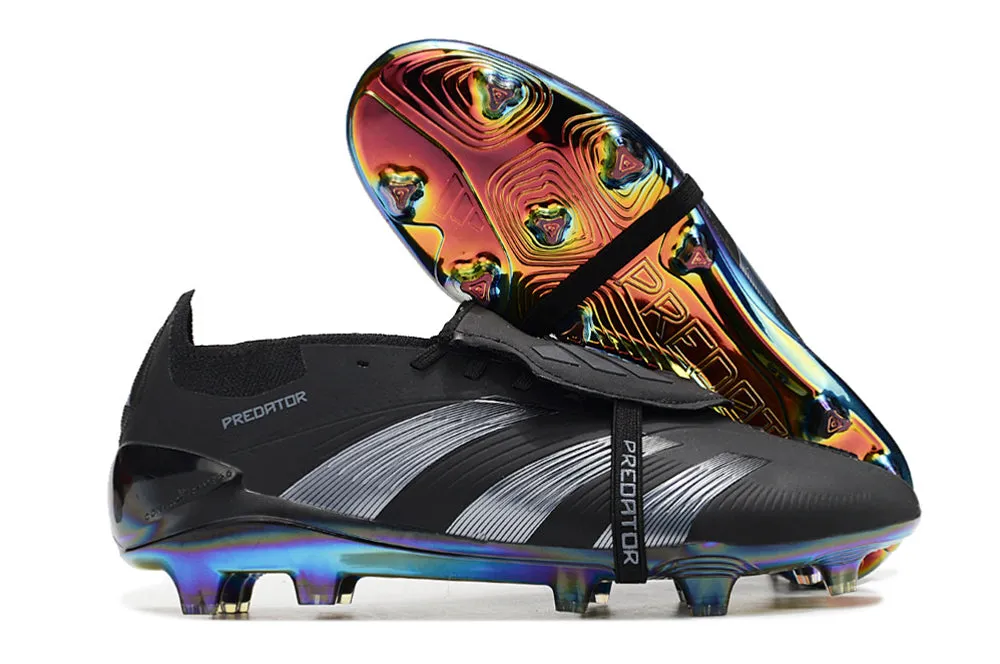Adidas Predator Accuracy  Shoes - Midnight Black | Charcoal Gray - FREE SHIPPING WORLDWIDE