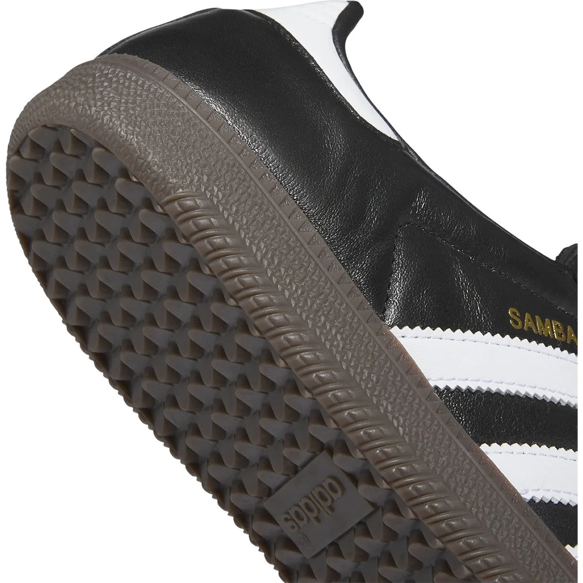 Adidas Samba ADV Skateboard Shoe - Core Black/White/Gum