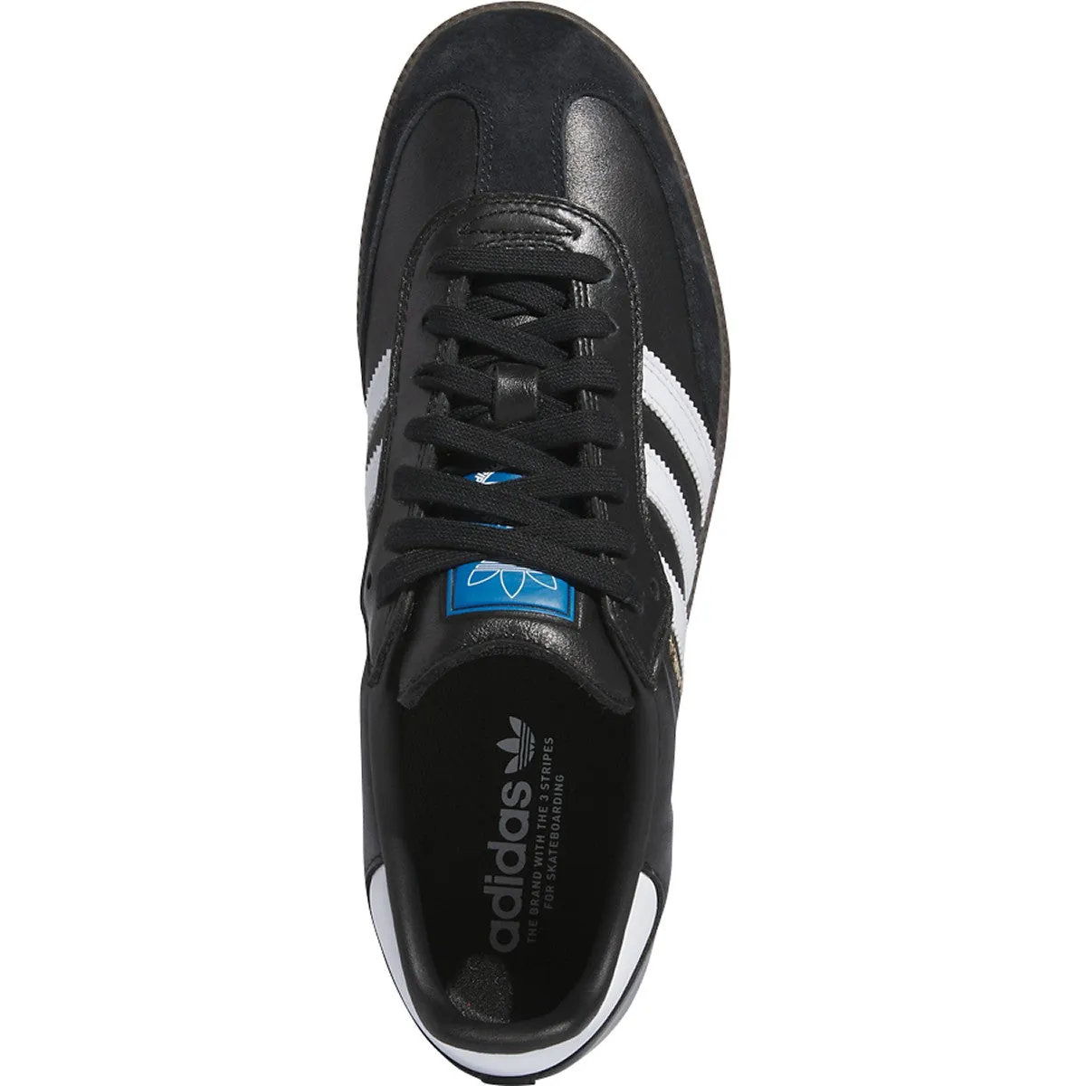 Adidas Samba ADV Skateboard Shoe - Core Black/White/Gum