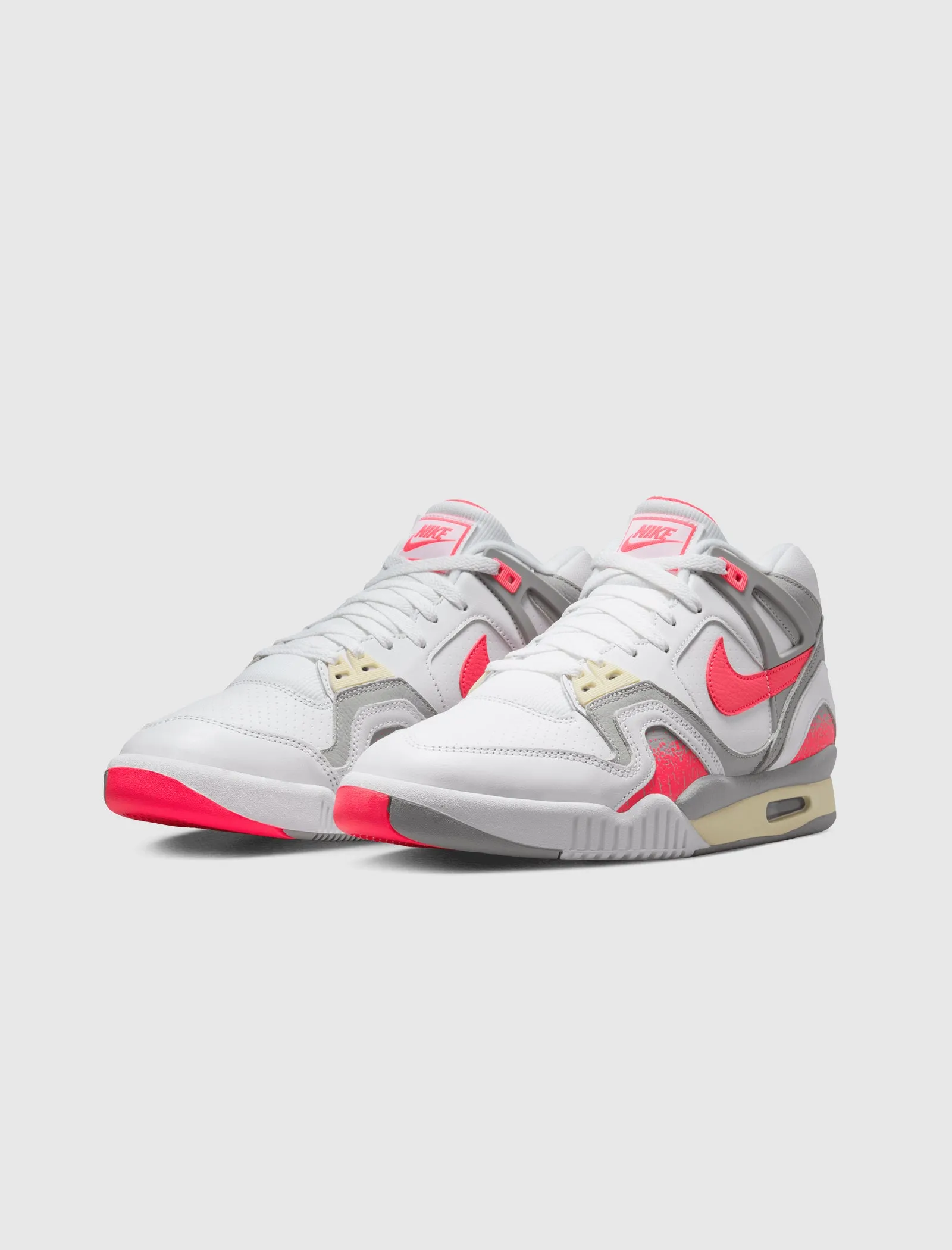 AIR TECH CHALLENGE 2 "WHITE/RACER PINK/ LIGHT SMOKE GREY"