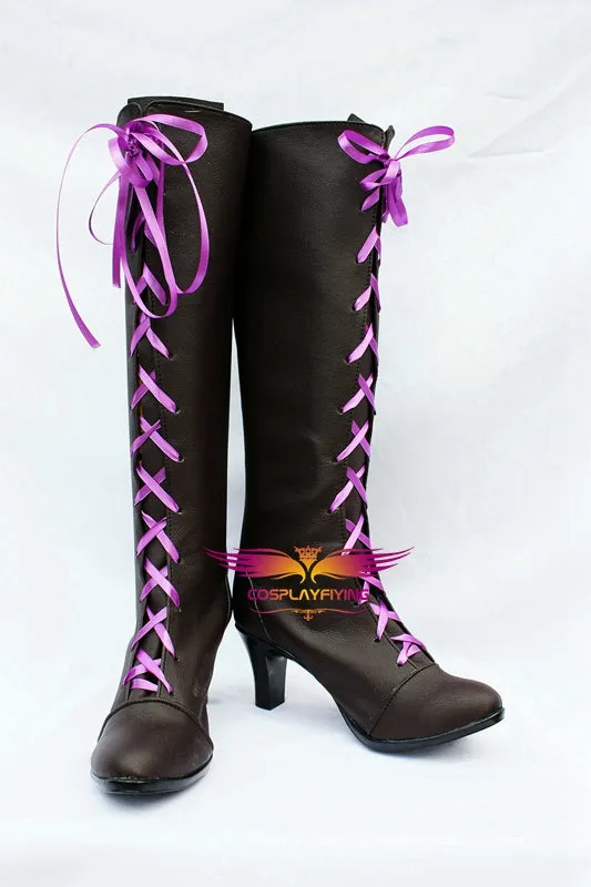 Anime Comics Black Butler Alois Trancy Cosplay Shoes Boots Custom Made for Adult Men and Women Halloween Carnival