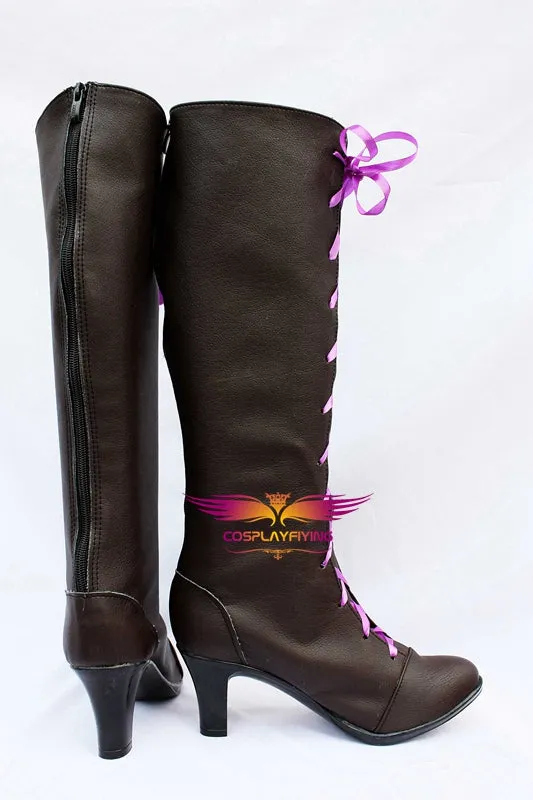 Anime Comics Black Butler Alois Trancy Cosplay Shoes Boots Custom Made for Adult Men and Women Halloween Carnival
