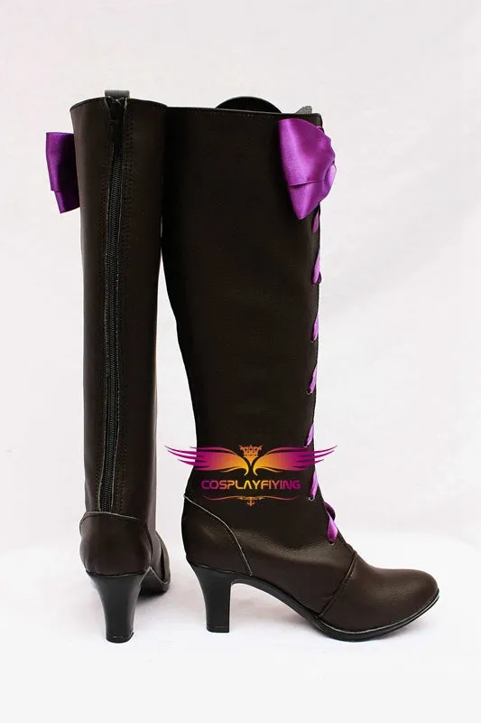 Anime Comics Black Butler Alois Trancy Cosplay Shoes Boots Custom Made for Adult Men and Women Halloween Carnival