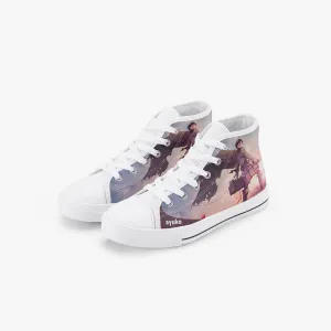 Attack On Titan Levi Ackerman Kids A-Star High Anime Shoes