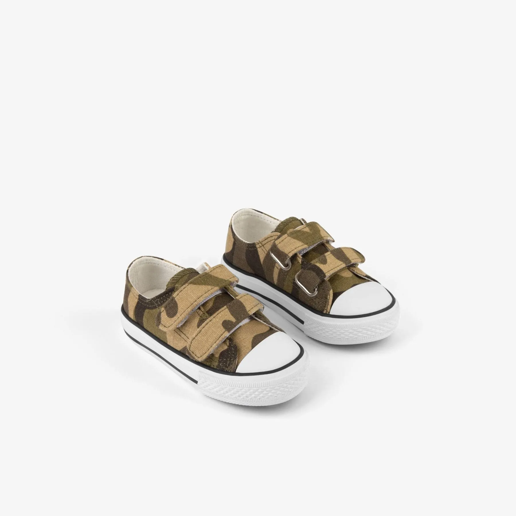 Baby's Camouflage Canvas Sneakers