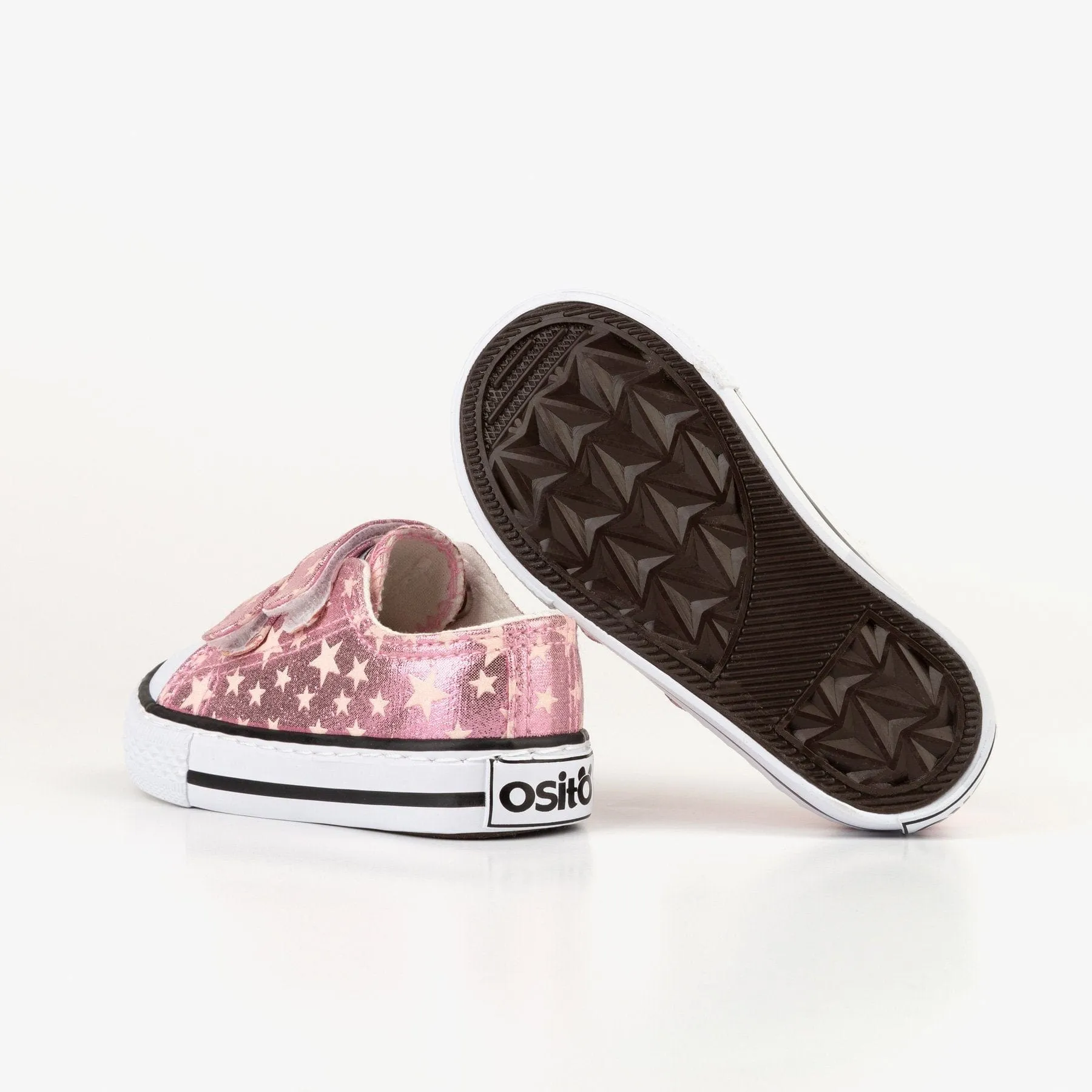 Baby's Pink Stars Sneakers