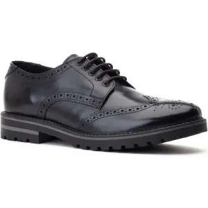 Base London Gibbs Waxy Brogue Shoes