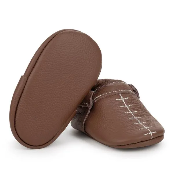 BirdRock Baby Touchdown Fringeless Moccasins