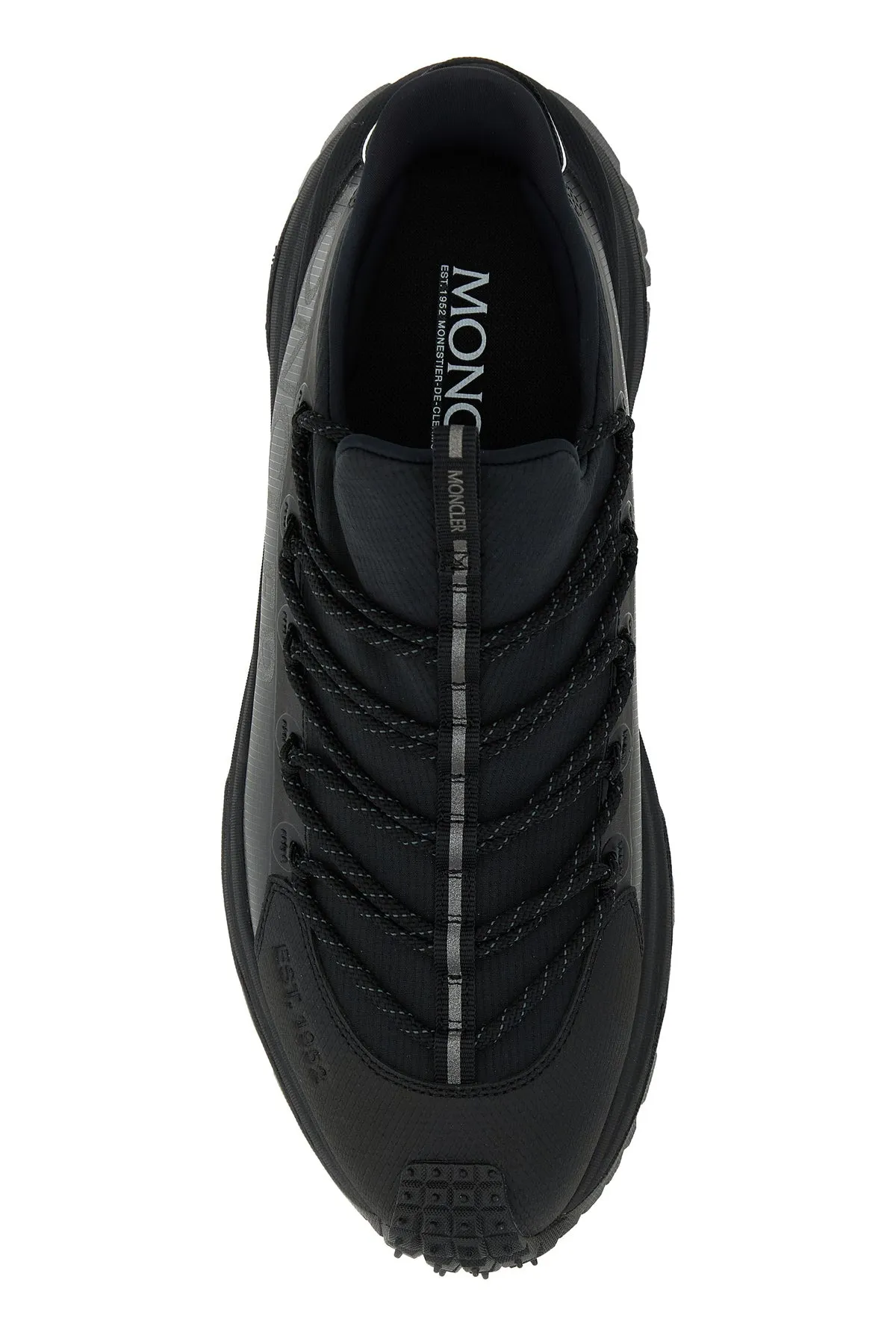 Black canvas Trailgrip Lite 2 sneakers
