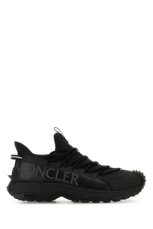Black canvas Trailgrip Lite 2 sneakers