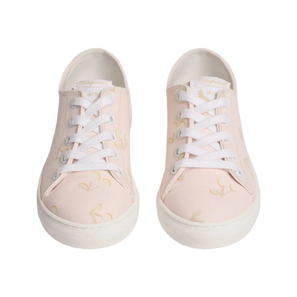 Bonpoint Basket Fei Canvas Sneakers