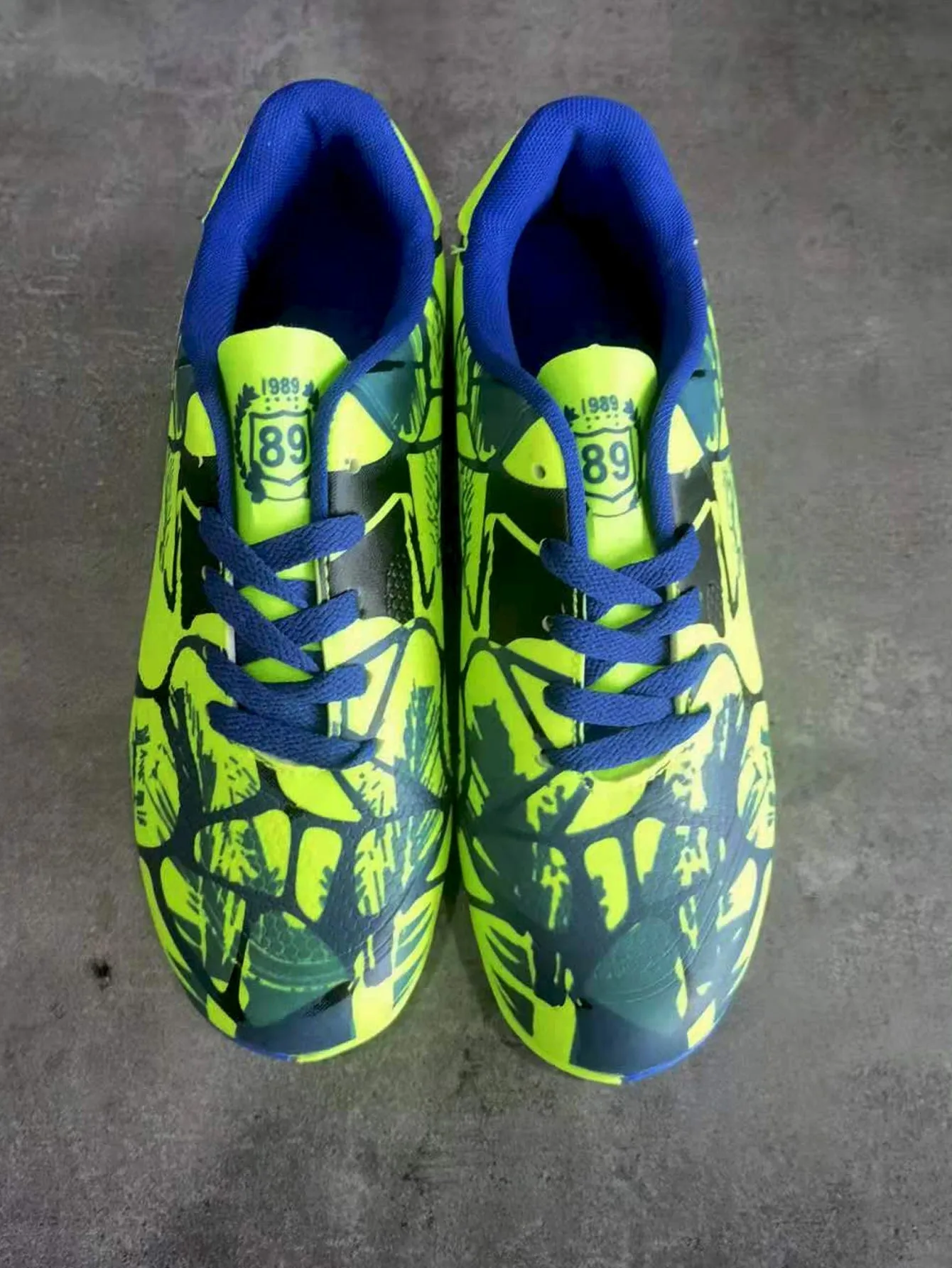 Boys Lace-up Front Football Sneakers- FD