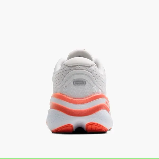 Brooks Ghost Max 2 White Hot Coral Women's
