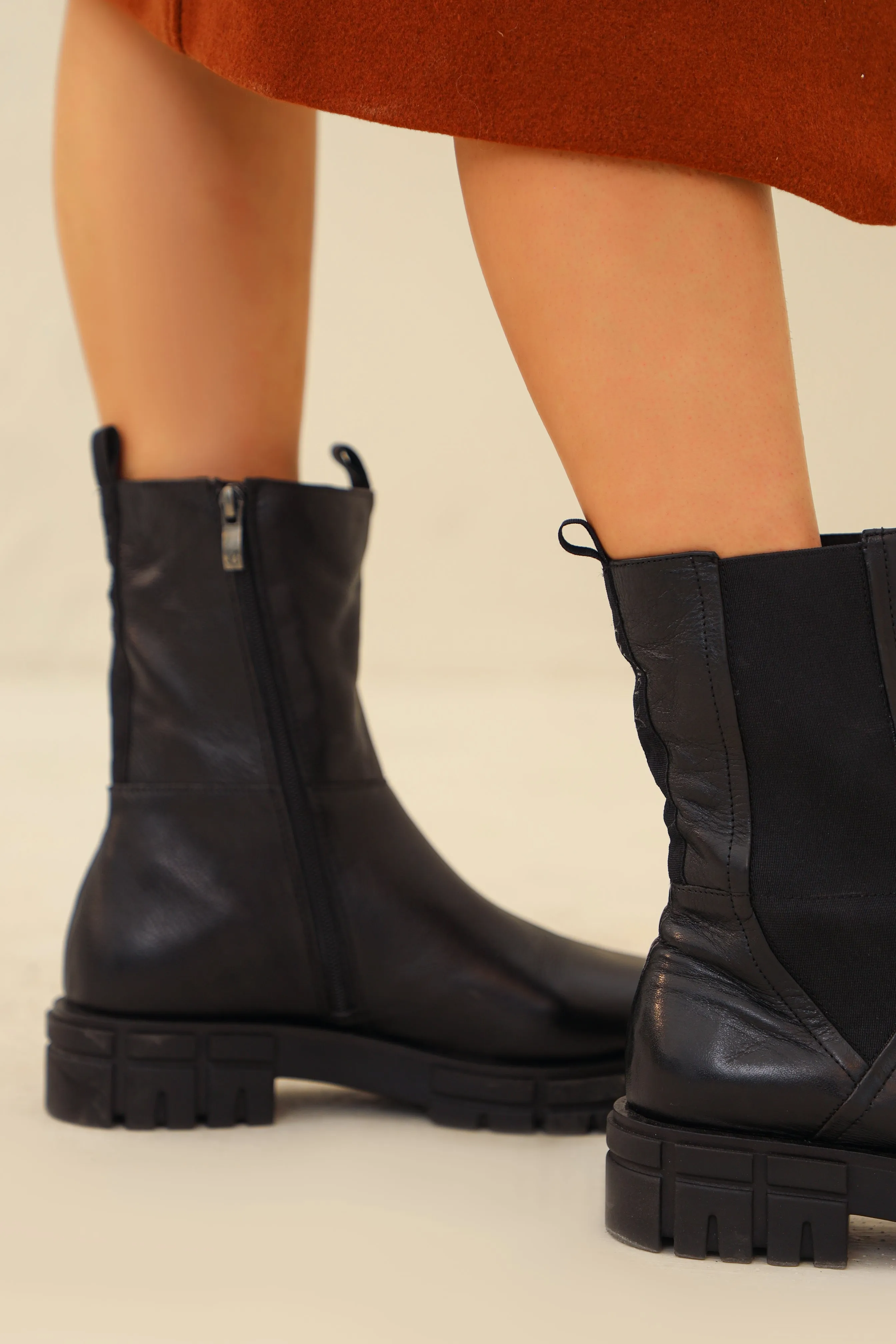 Charlize Combat Chunky Boots