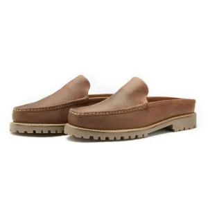 Chatham Hart Slip on Mens Mule - Tan