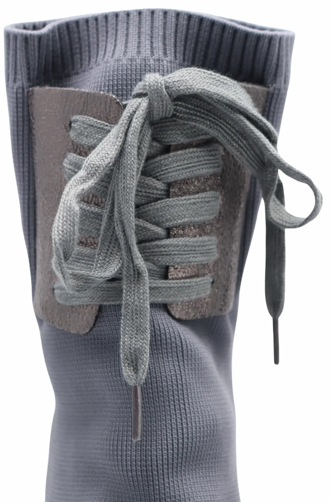 Chelsea Sock Boots For Women (Grey)