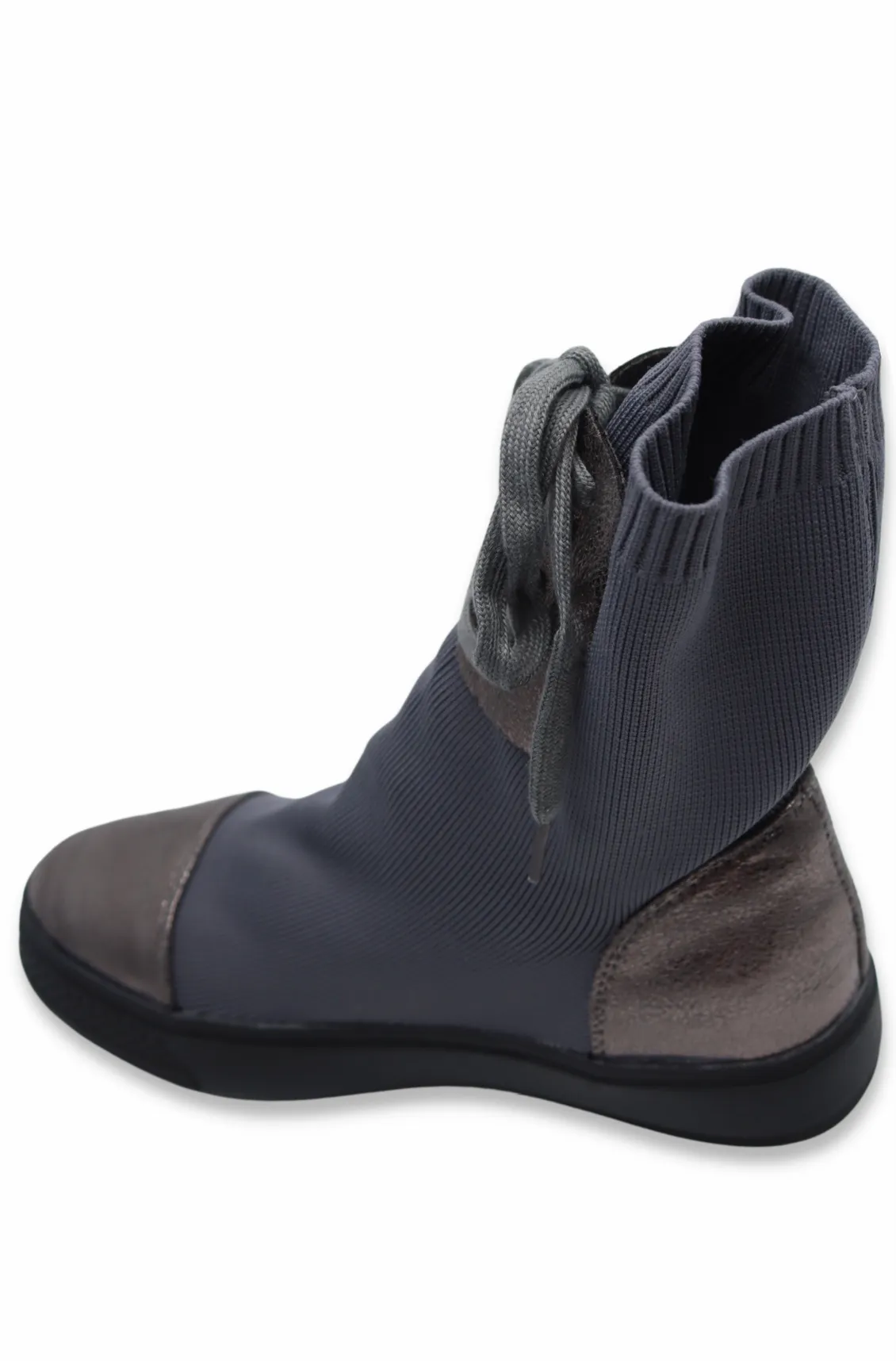 Chelsea Sock Boots For Women (Grey)
