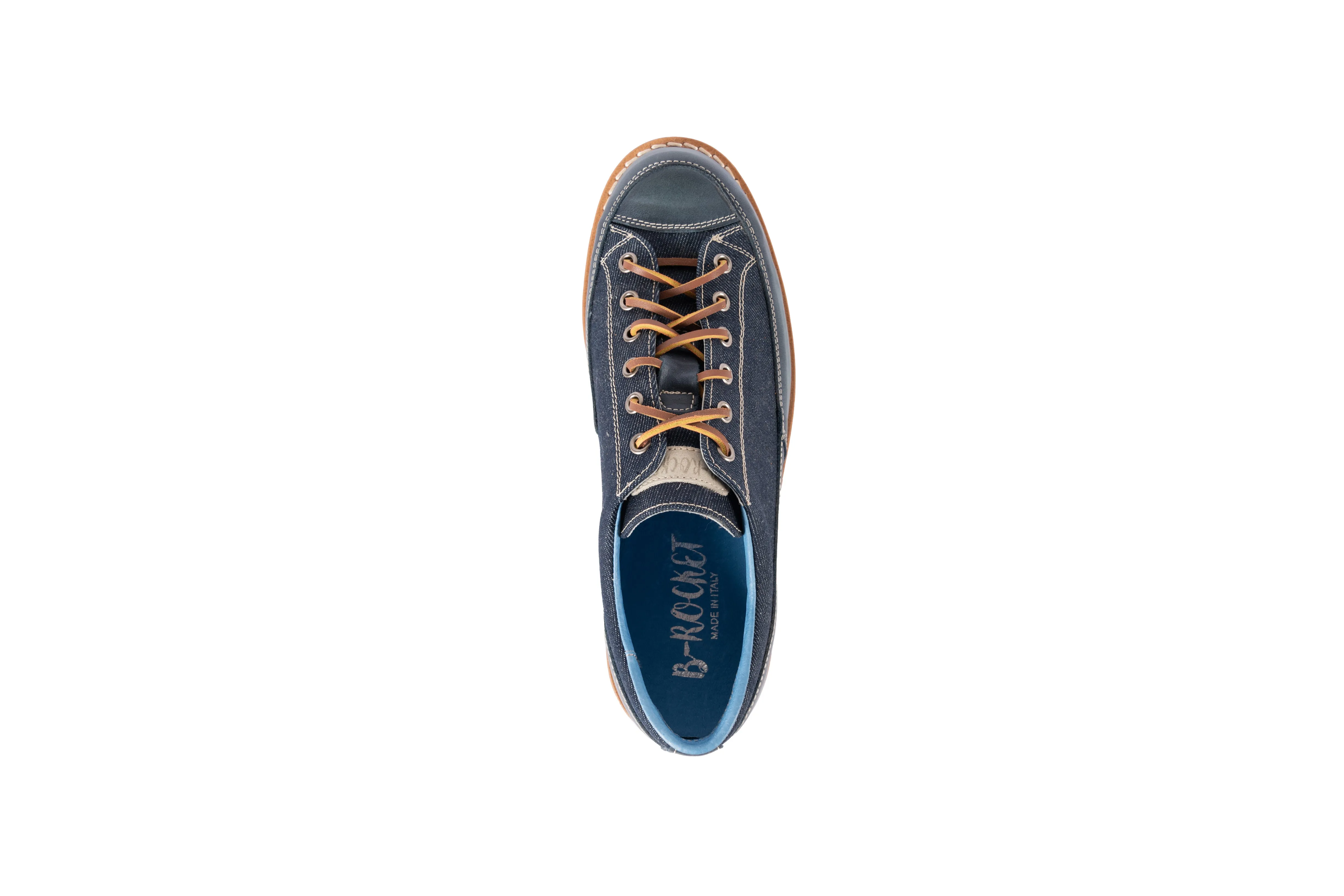 Club jeans/ pelle blu slavata
