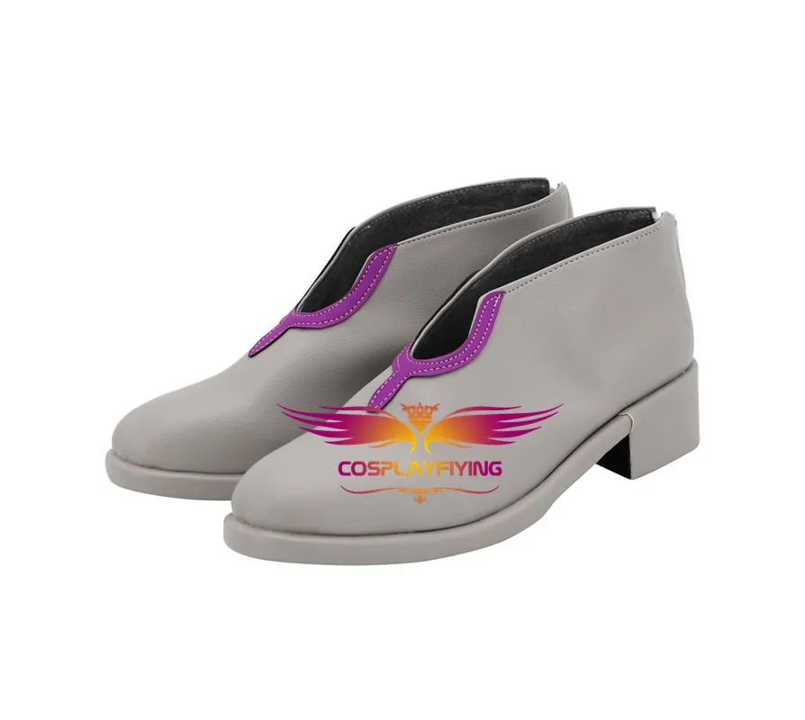 Comics Anime JoJo's Bizarre Adventure Pannacotta Fugo Cosplay Shoes Boots Custom Made for Adult Men and Women Halloween Carnival Version B