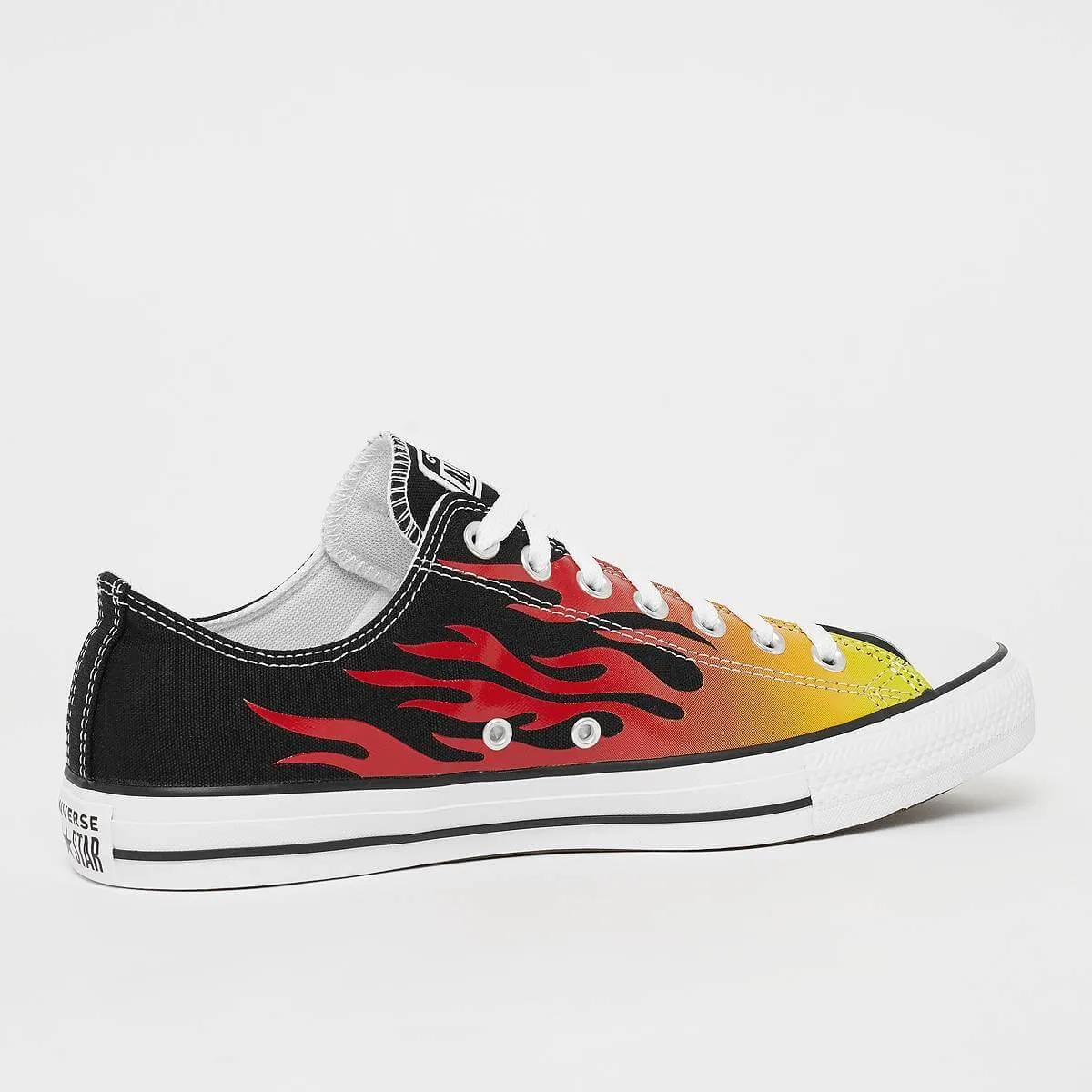 Converse Chuck Taylor All Star OX Unisex Black Low Textile Sneakers 4.5 M/6.5 W