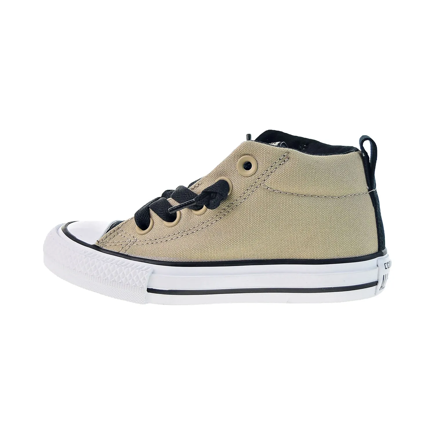 Converse Chuck Taylor All Star Street Mid Little Kids' Vintage Khaki-White