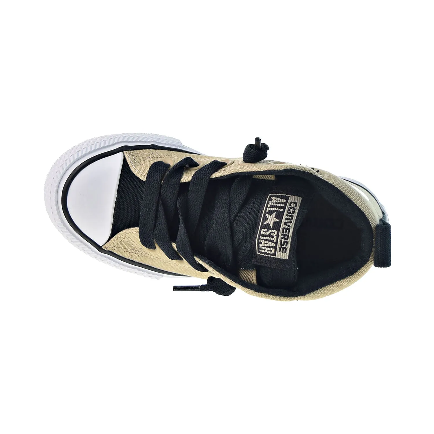 Converse Chuck Taylor All Star Street Mid Little Kids' Vintage Khaki-White
