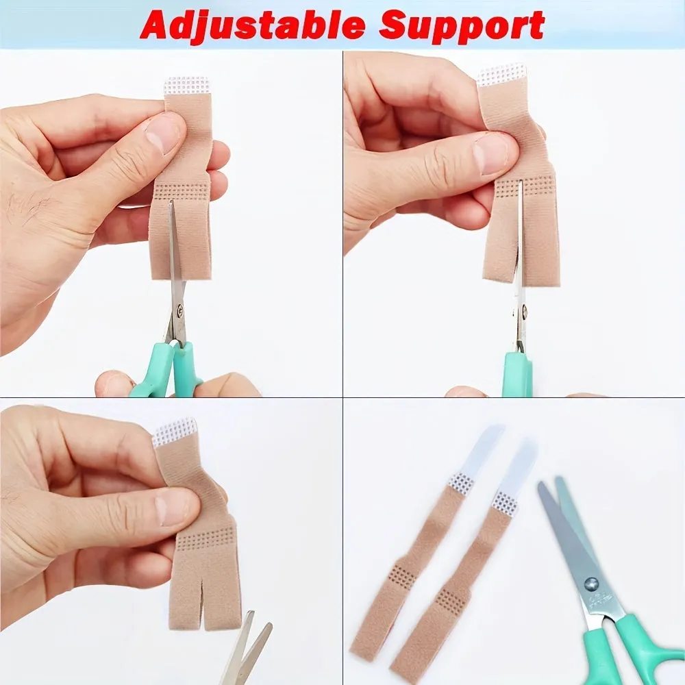 Correct Crooked Toes with 5pc Hammer Toe Straightener Set