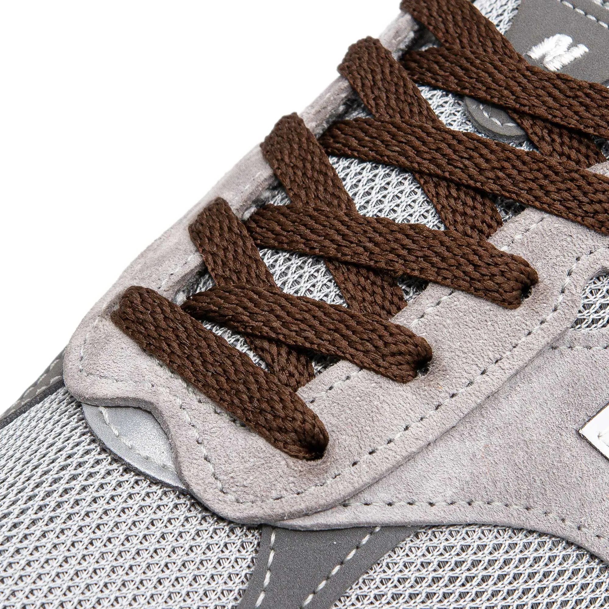 Dark Brown Flat Shoe Laces