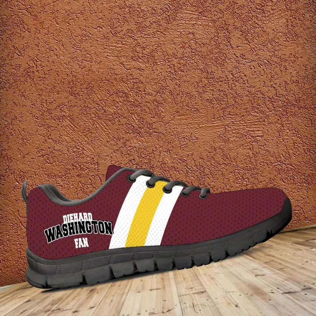 Diehard Washington Redskins Fan Running Shoes