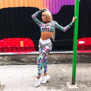 Digi Print Fitness Sports Suit