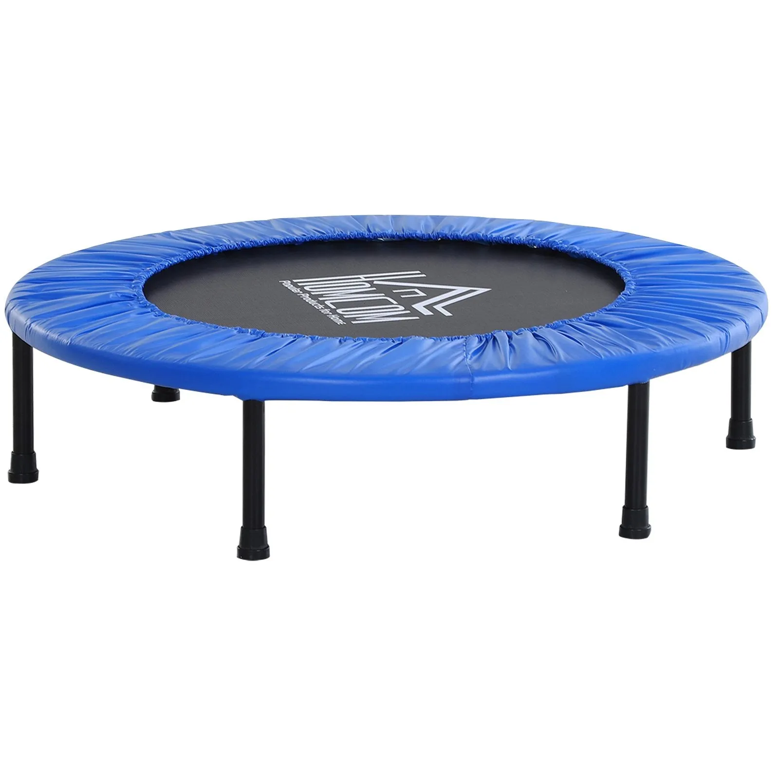 EASYCOMFORT Trampolino Elastico per Fitness 30 Molle in PP, PVC, ?91x22.5cm