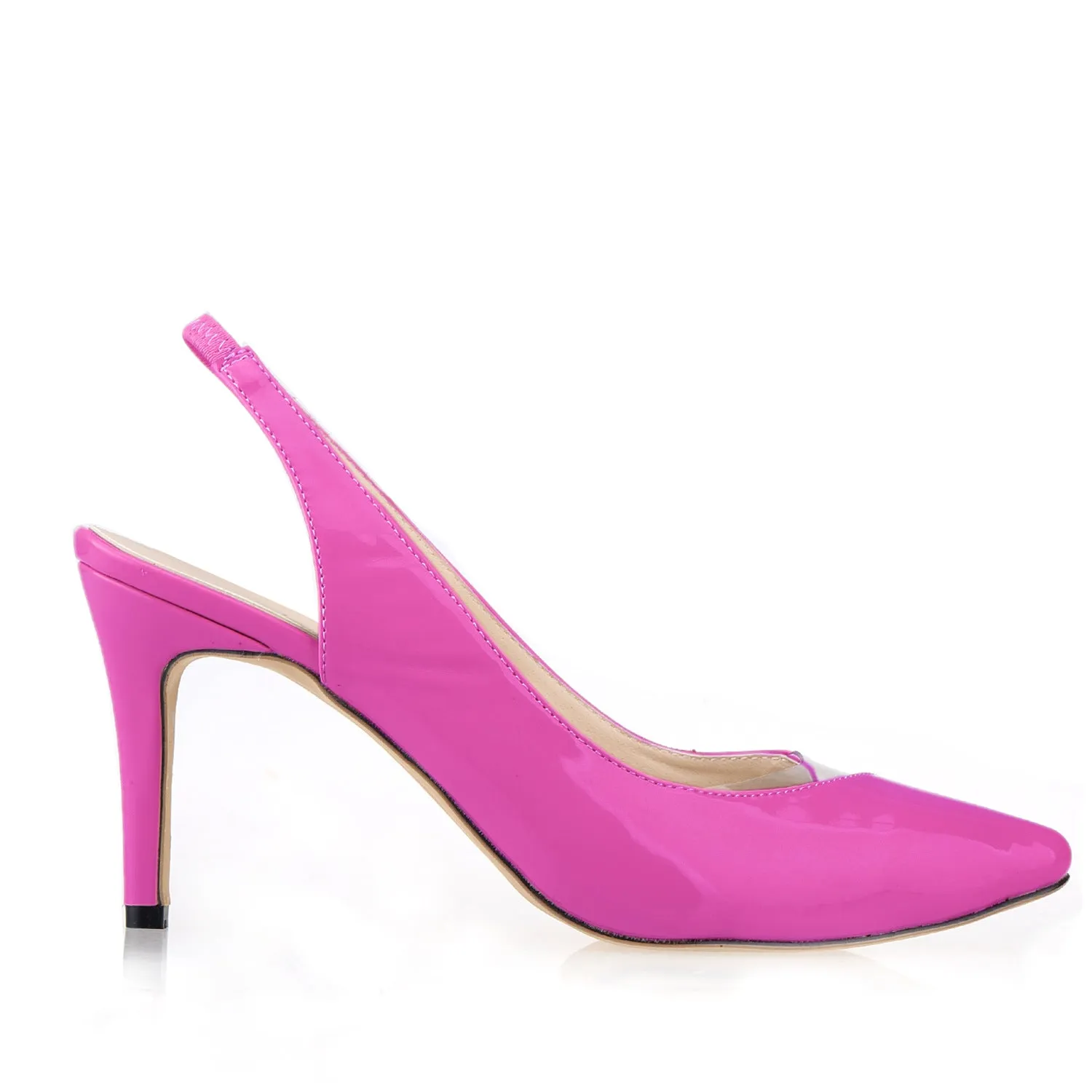 Fashionable Pointed Toe Cutout Stiletto Heels Shoes