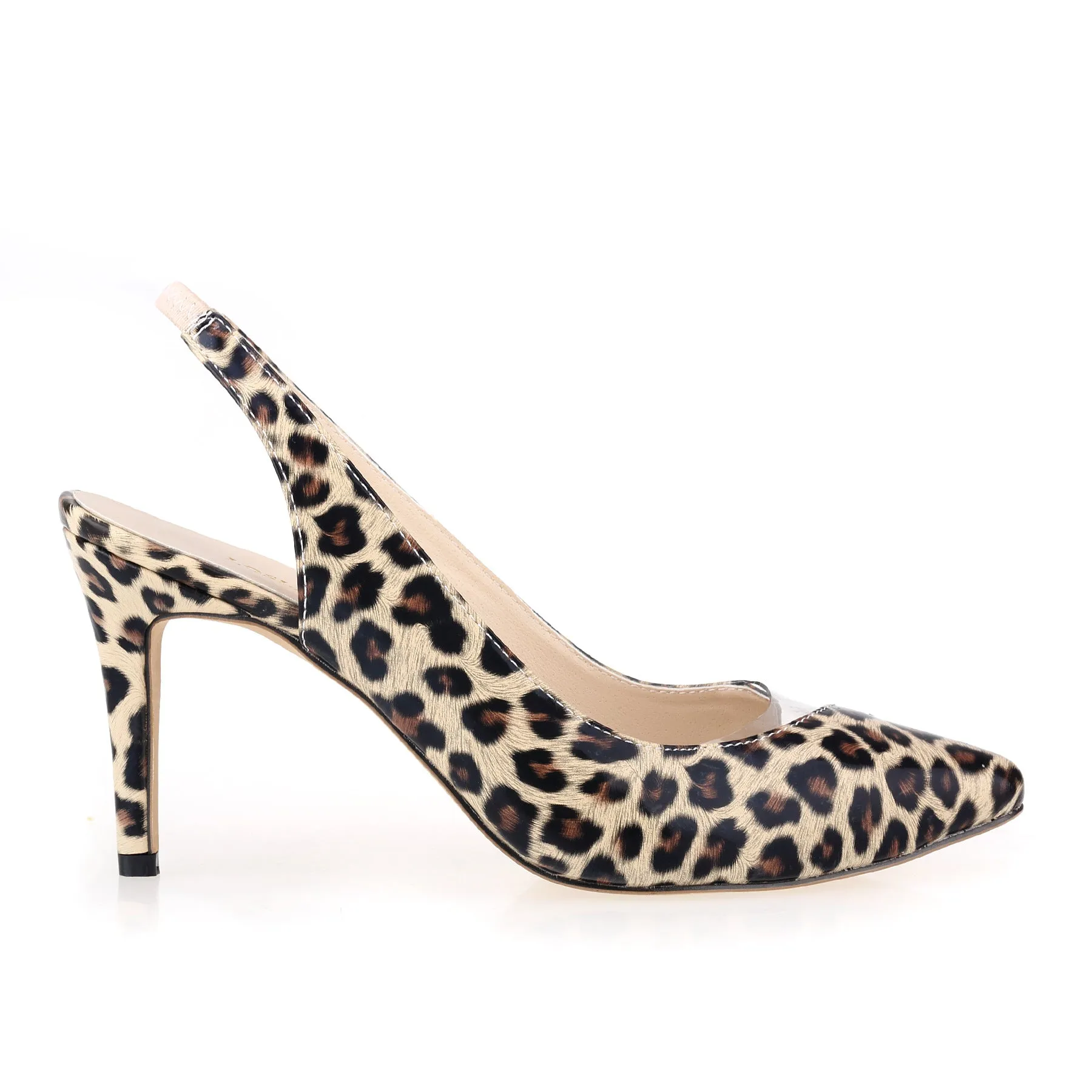 Fashionable Pointed Toe Cutout Stiletto Heels Shoes