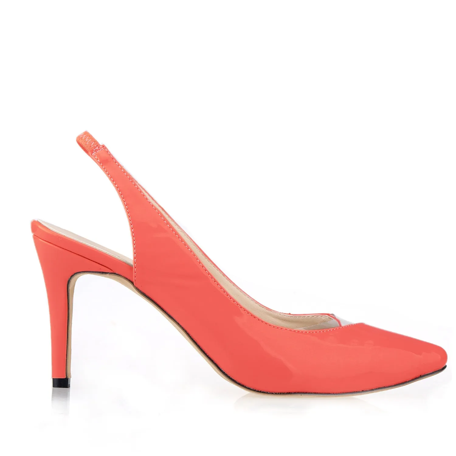 Fashionable Pointed Toe Cutout Stiletto Heels Shoes