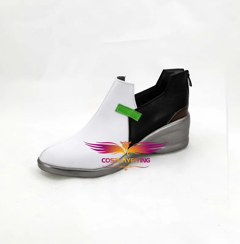 FPS Game OW Overwatch D.Va Cosplay Shoes Boots Custom Made for Adult Men and Women Halloween Carnival Version B