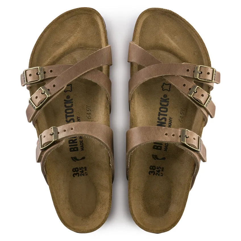 FRANCA TOBACCO OILED LEATHER