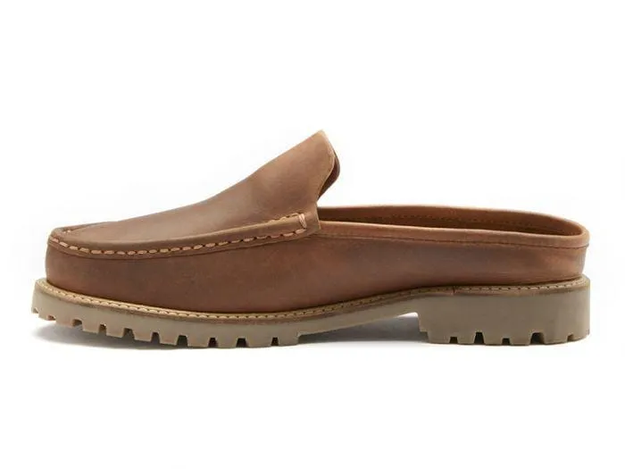 HART - PREMIUM LEATHER MULES (TAN)