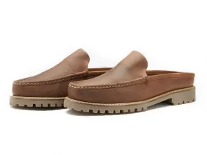 HART - PREMIUM LEATHER MULES (TAN)